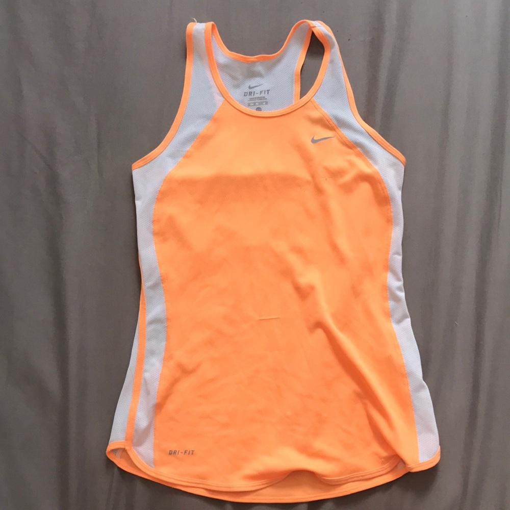 nike neon workout tank